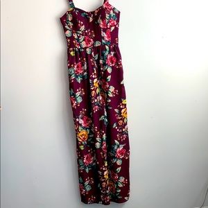 One Piece Jumper with floral print